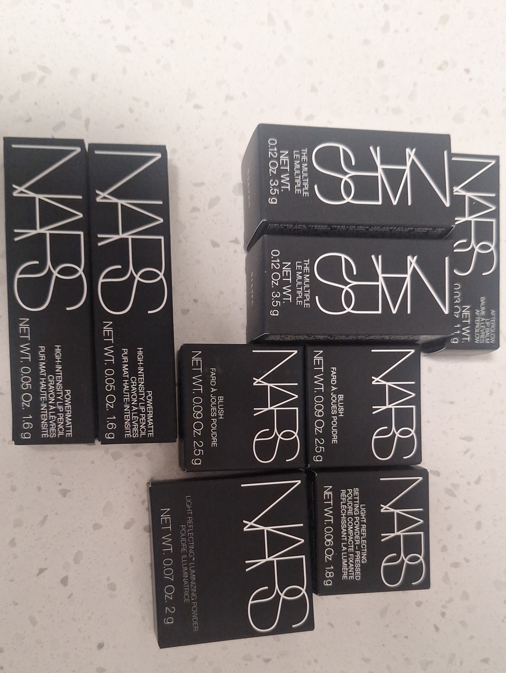 NARS 9 Count Set